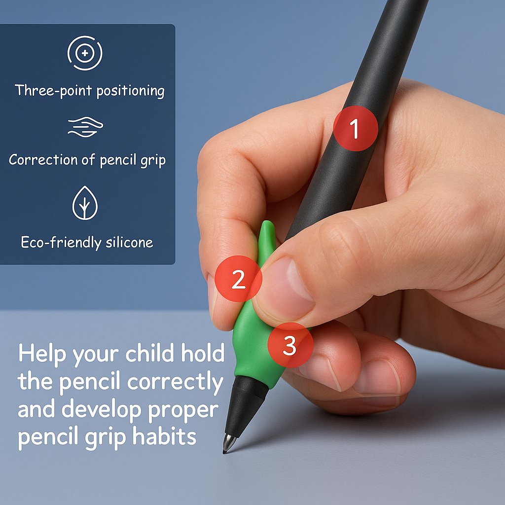 Branmart™ Magic Reusable Practice Book Set (4 BOOKS,1 PEN,1 GRIP,10 REFILL)