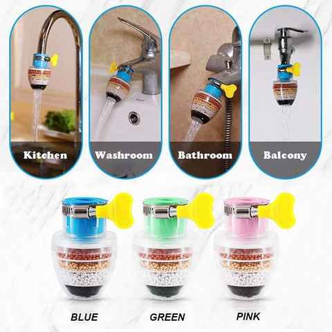 Activated Charcoal Water Filter Faucet (Buy 1 Get 1 Free)